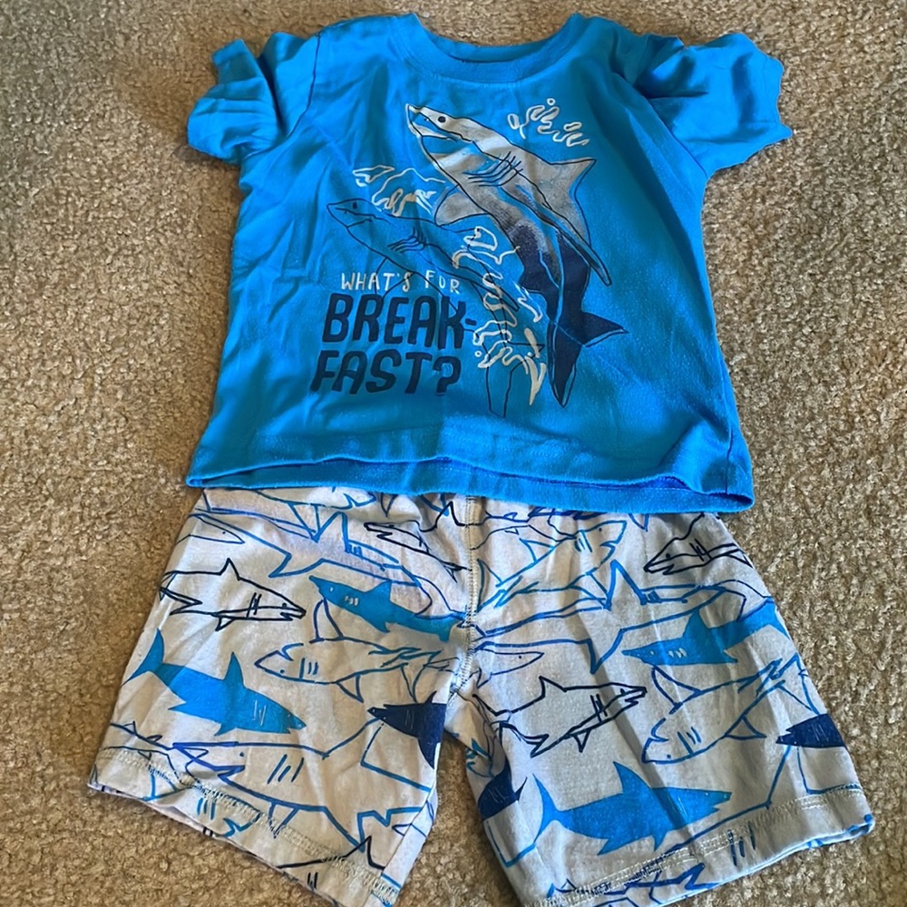 Boys 3T summer pajama set